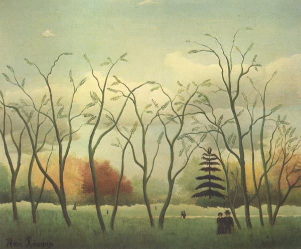 Henri Rousseau The Promenade oil painting image